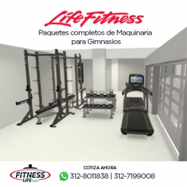 Paquetes Completos para Gimnasio Life Fitness